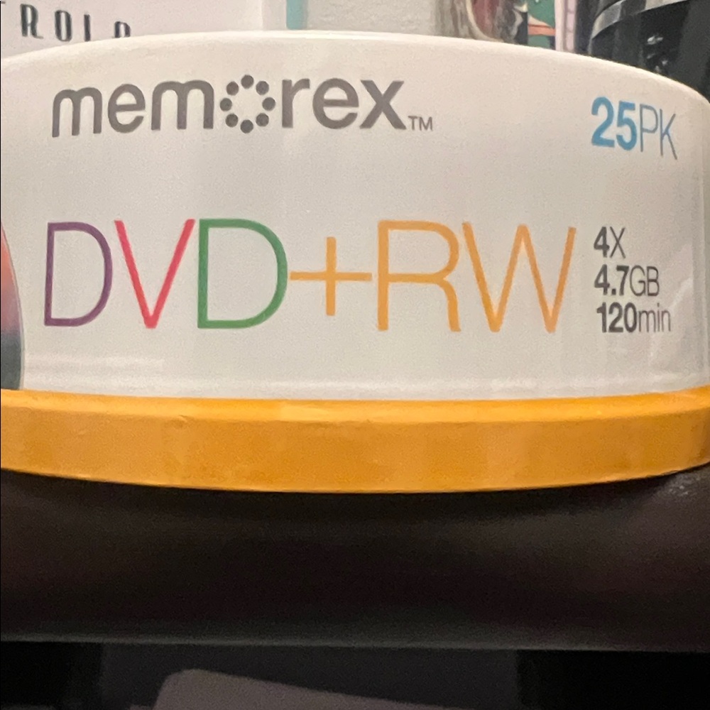 Memorex DVD+RW 25 Pack -  Discs